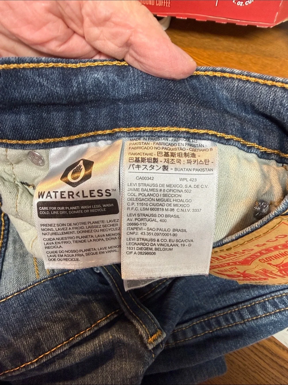 Levi's 541 Men's Classic Blue Straight-Leg Jeans Size 32x32